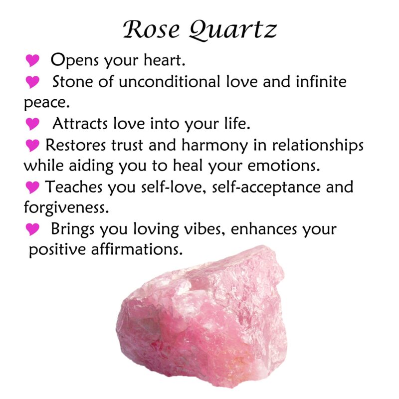 Rose quartz crystal information