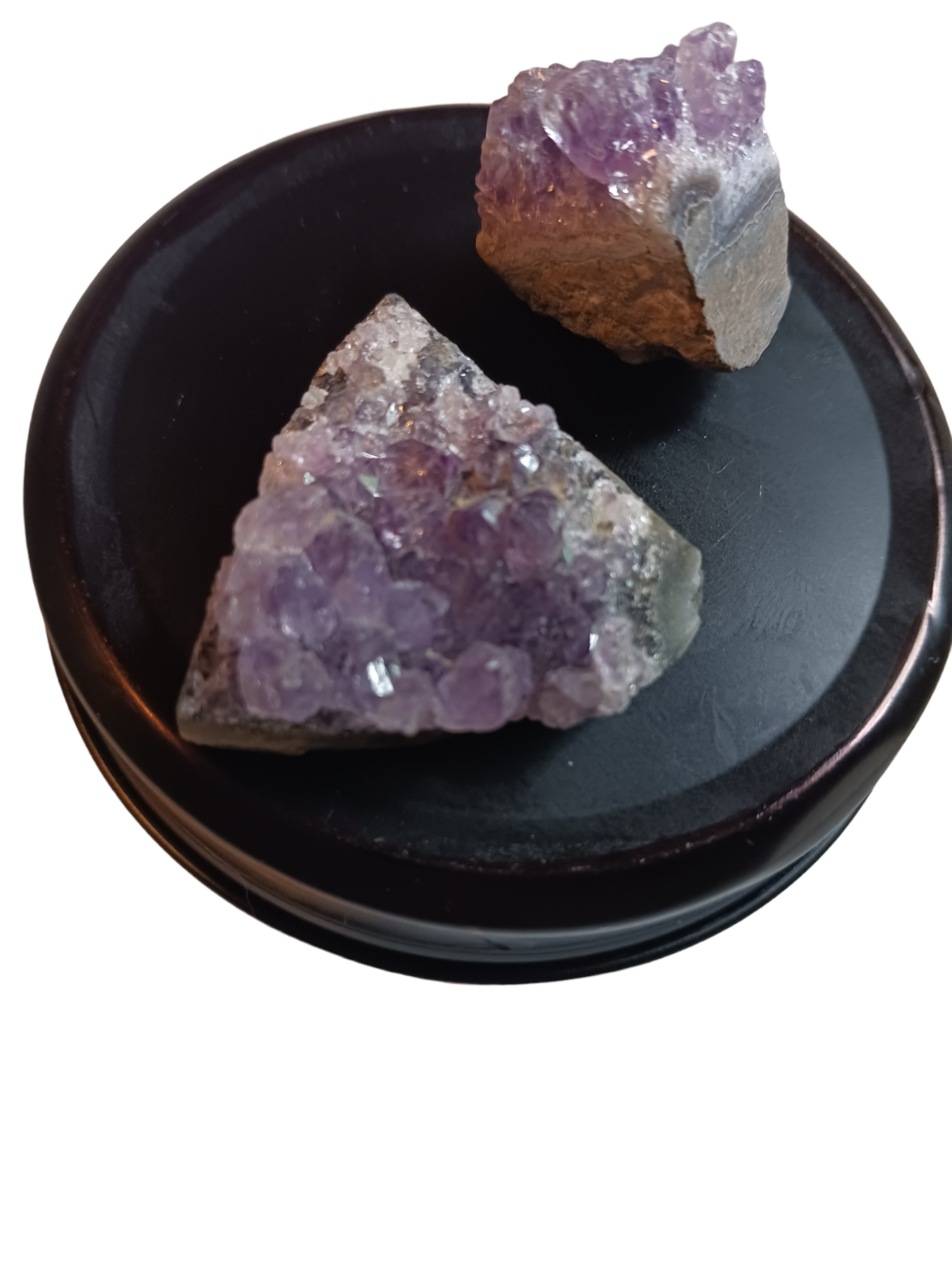 Amethyst with points.