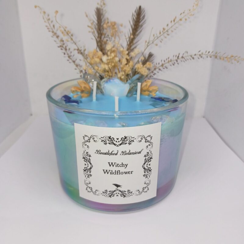 Crystal/Botanical Candle 15oz