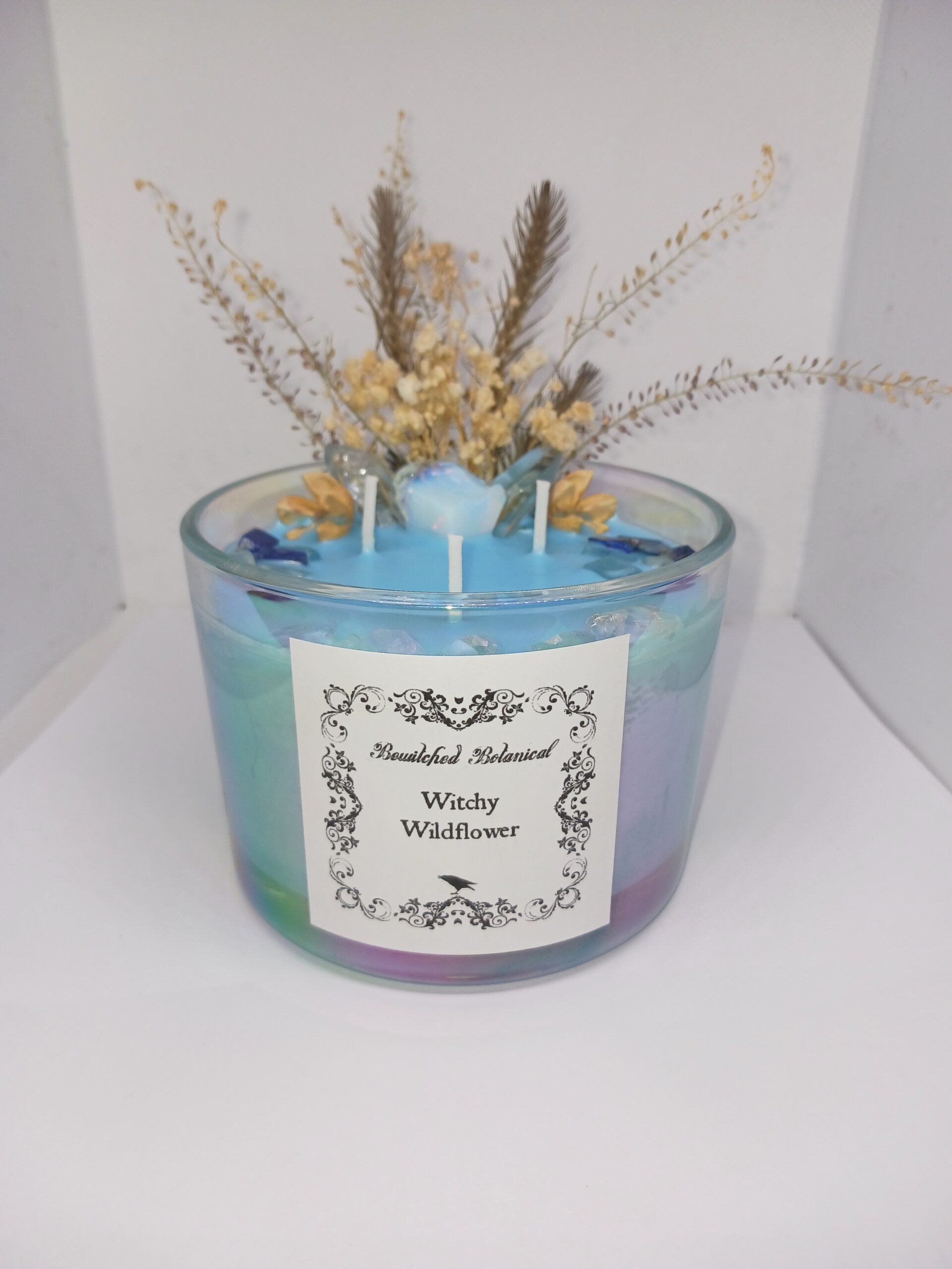 Crystal/Botanical Candle 15oz